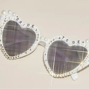 Heart-Shaped Bride to Be Sunglasses